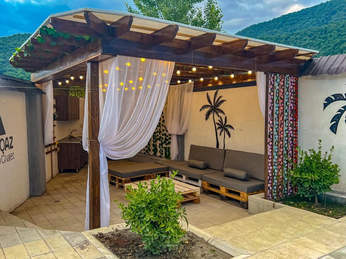 הוילה גאלבה Qafqaz Family Chalet מראה חיצוני תמונה